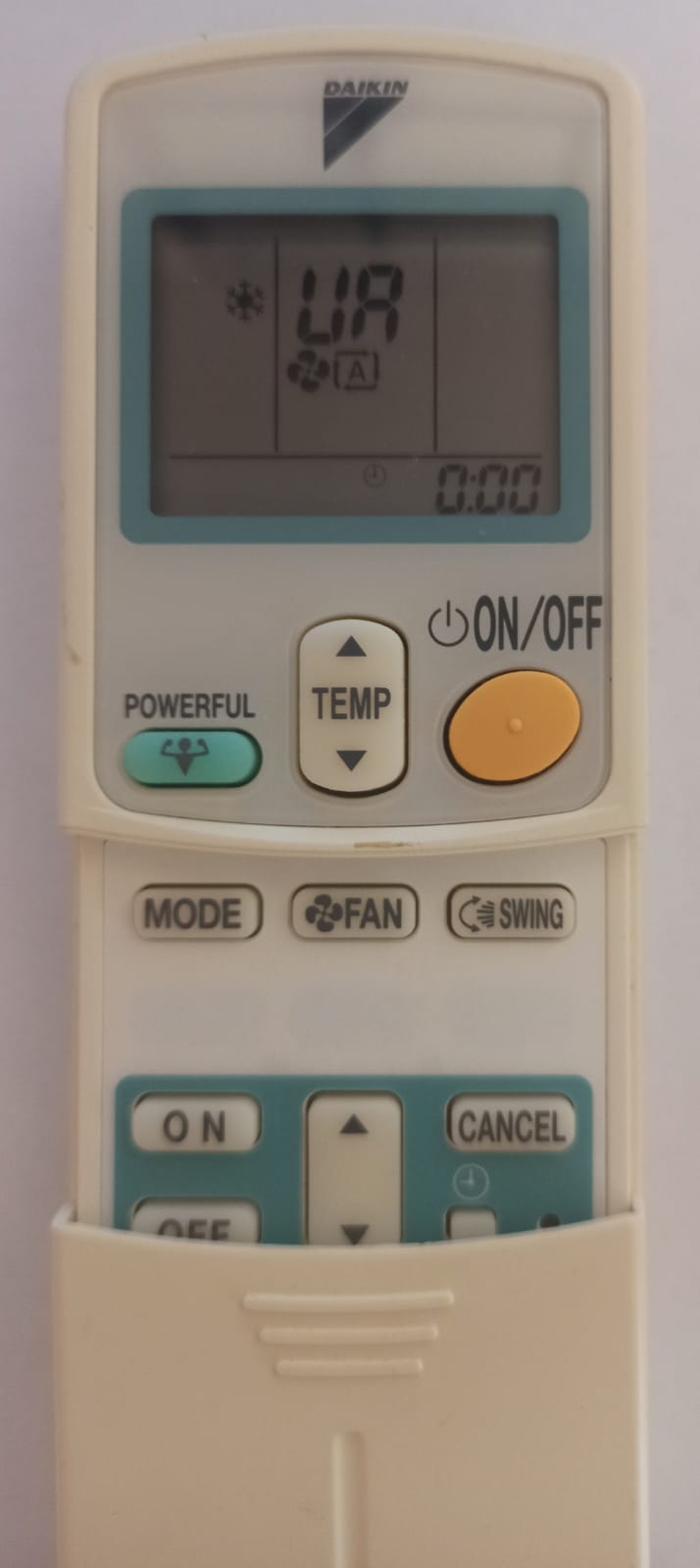 daikin oshibka UA